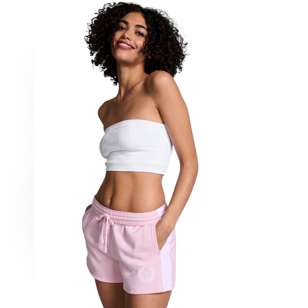 Victoria’s Secret PINK XL BRAND NEW Ivy Fleece Campus Sweat Shorts